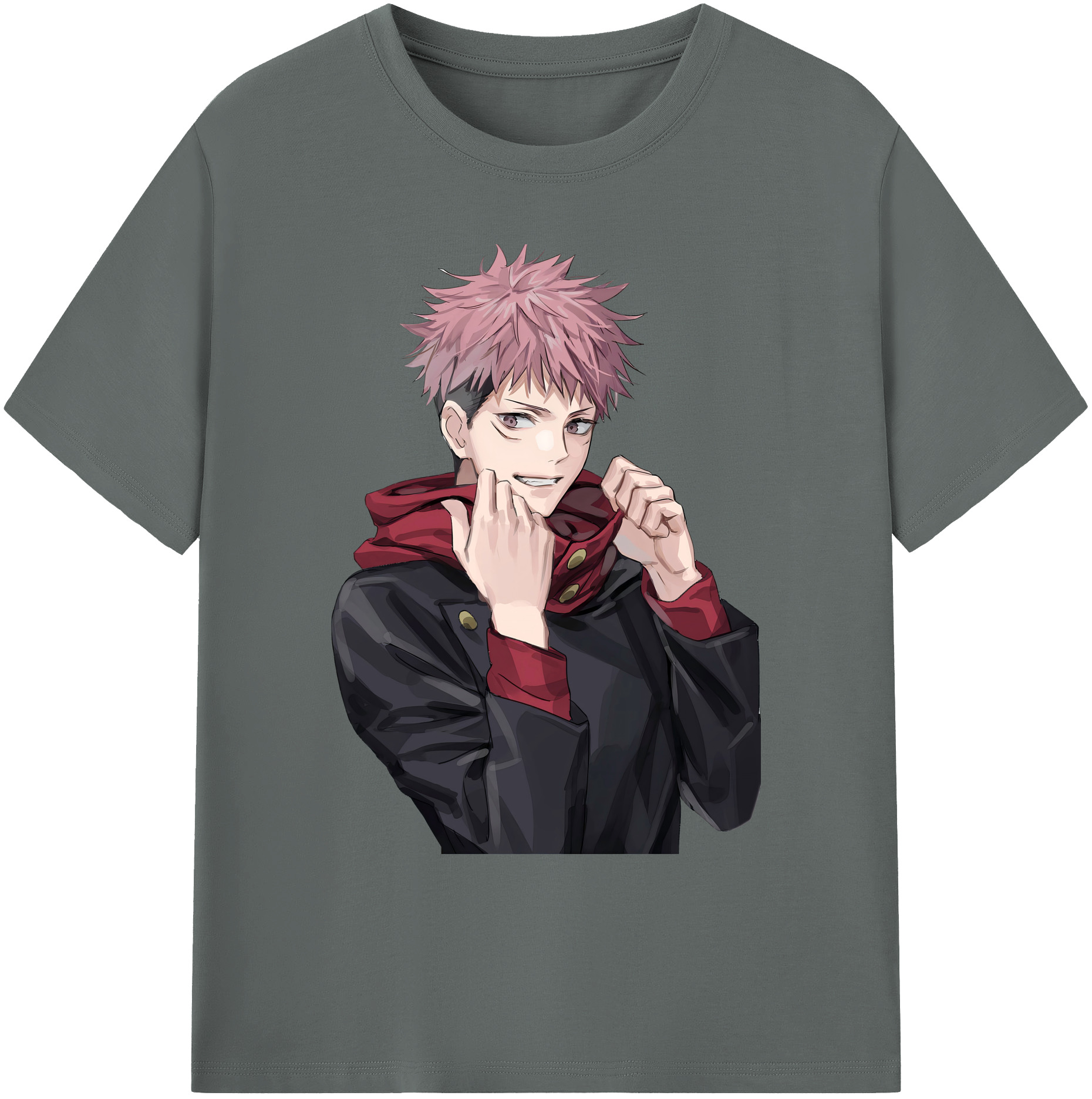 （画像用） 呪術廻戦 Jujutsu Kaisen 綿100％ メンズ半袖Tシャツ｜肌触りやわらか＆通気性